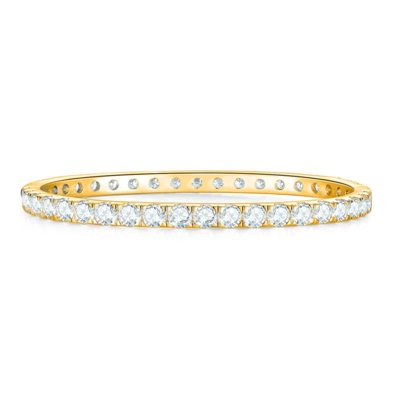 Moissanite Classic Tennis Bangle